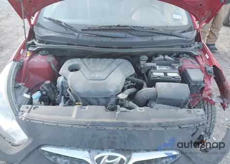 2013 Hyundai Accent Se из США, поврежденный, VIN KMHCU5AE1DU071243